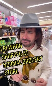Erewhon Shopper Explores a Normal Grocery Store