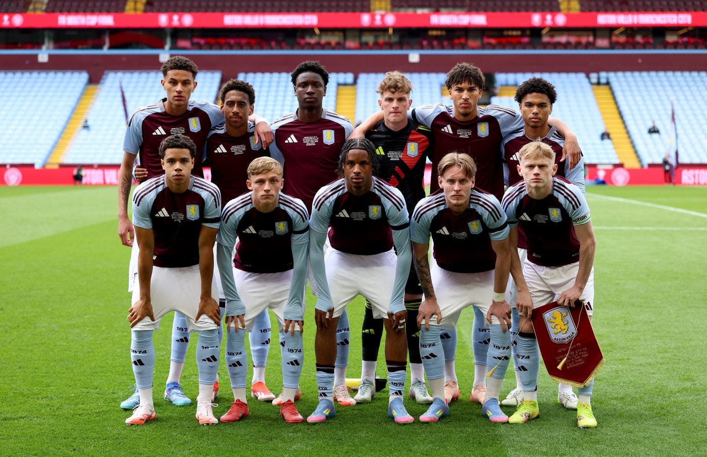 Aston Villa lift the FA Youth Cup with a 3-1 win over Manchester City at Villa Park