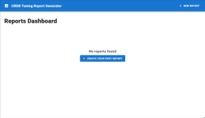 Screenshot of Reporting App Dashboard Screenshot of Reporting App Dashboard