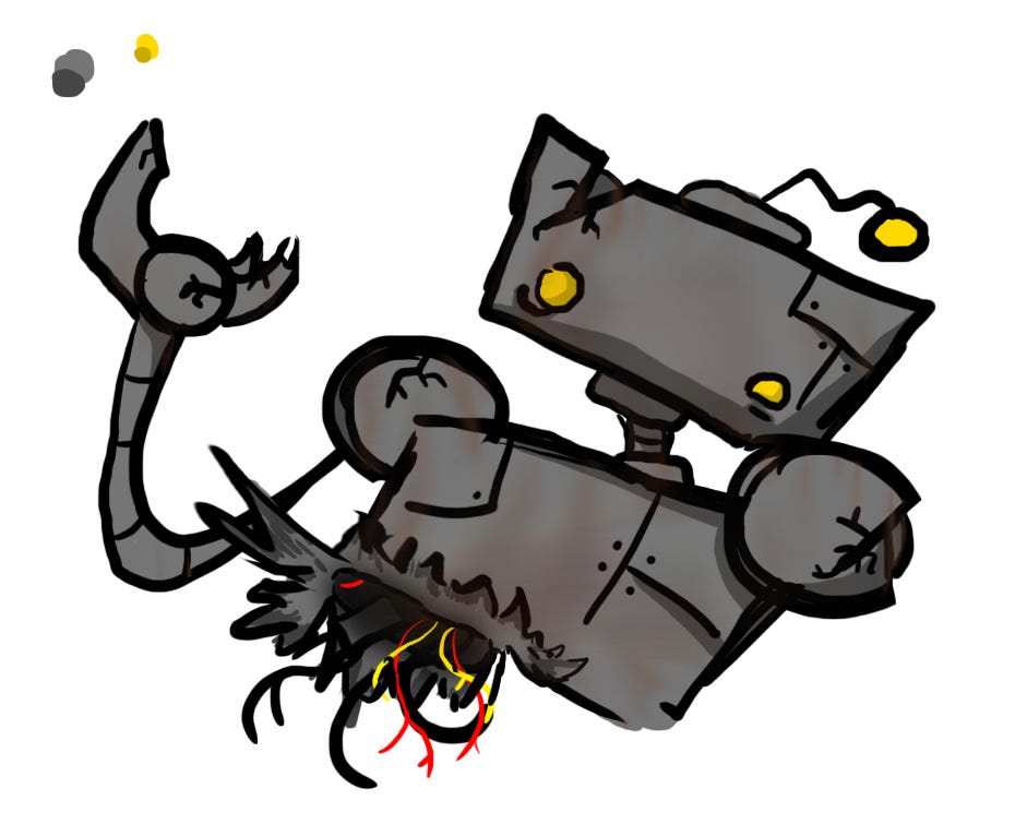 broken robot 