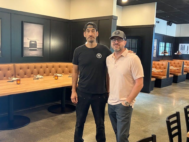 picture of Oceans and Ale partners Michael Wozniak and John Wagner