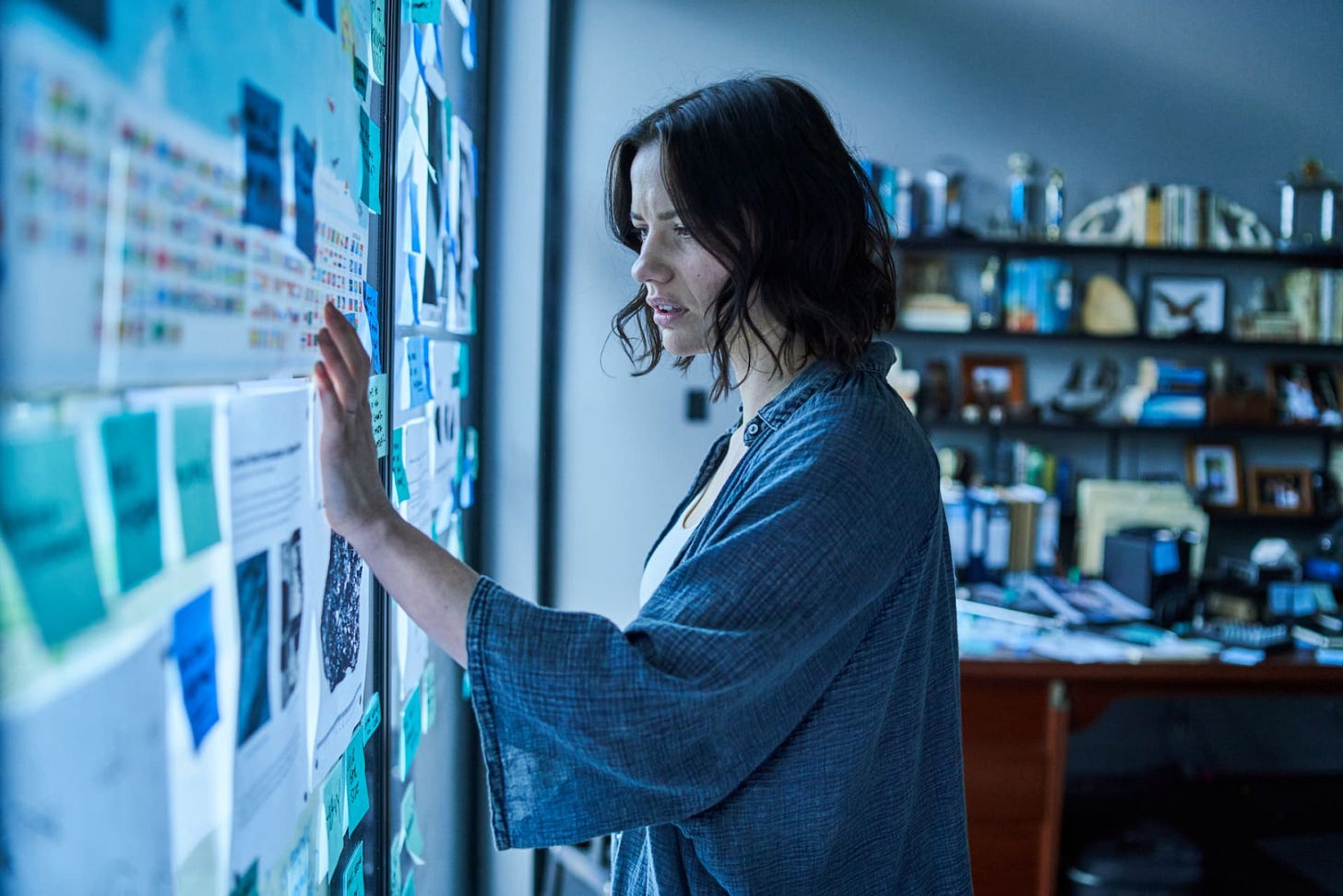 Post it en las ventanas