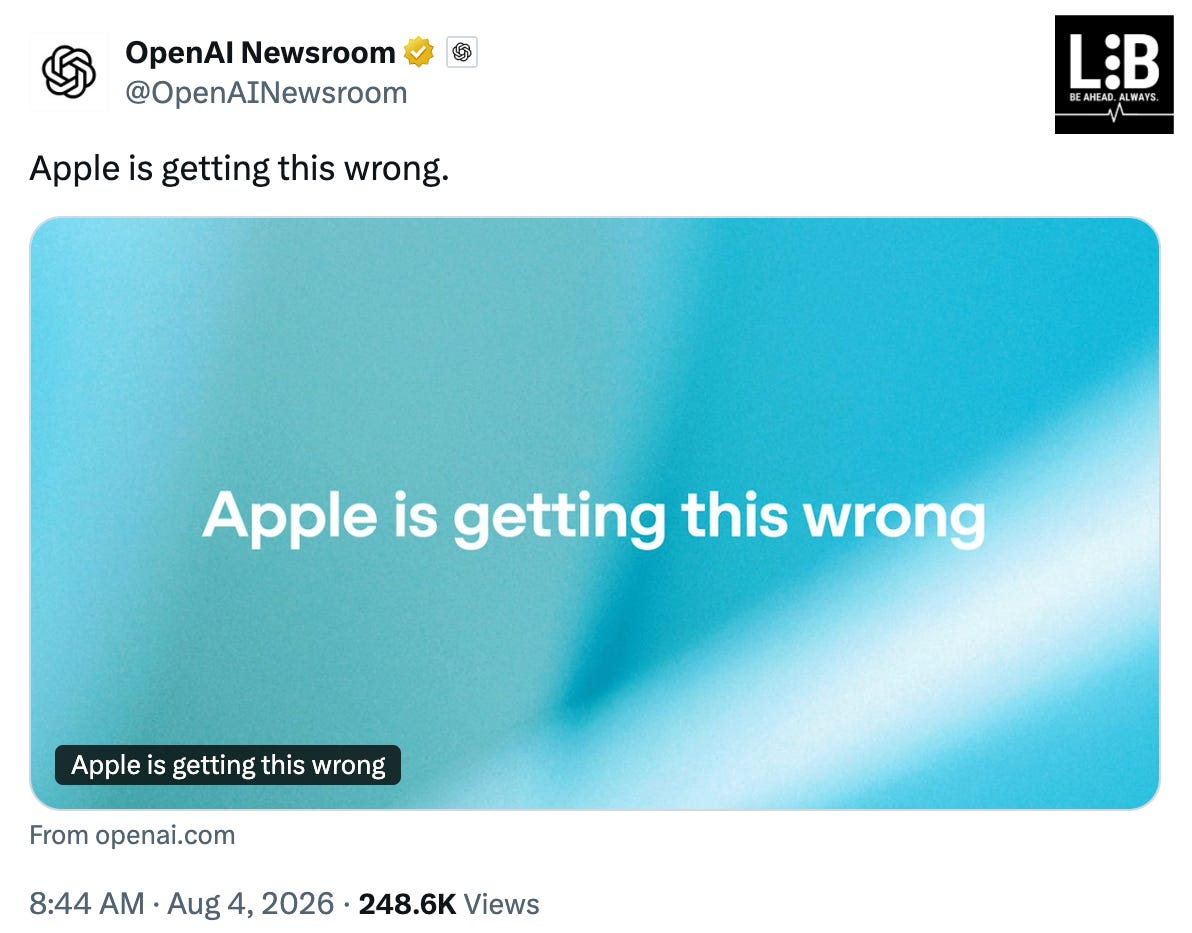 OpenAI Blog Response to Apple Lawsuit Over Messages