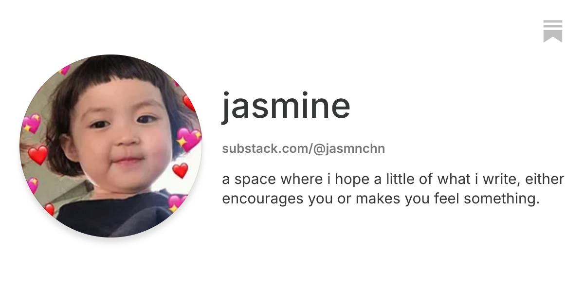 jasmine | Substack