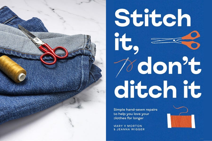 Stitch It, Don’t Ditch It - Talk & Workshop Stitch It, Don’t Ditch It - Talk & Workshop