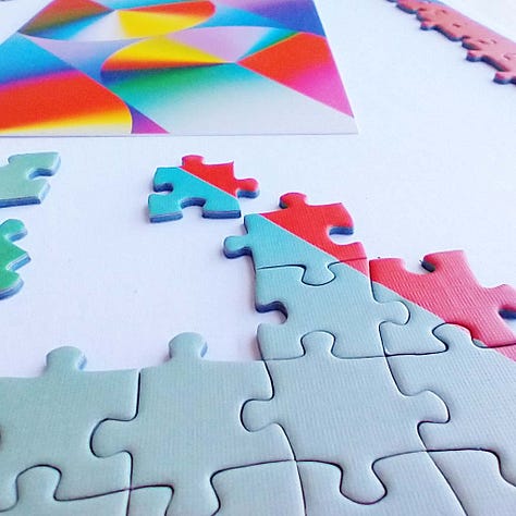 Soonness Avant Garde Arcs Jigsaw Puzzle