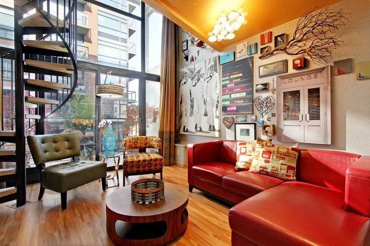 Mid-Century Modern Loft - Urban Living