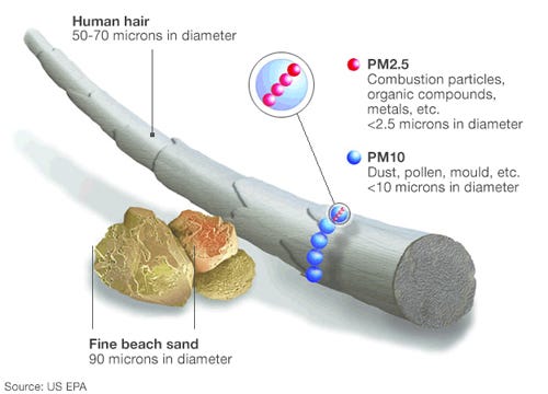Department of Environmental Quality : Particulate Matter : Air Quality :  State of Oregon