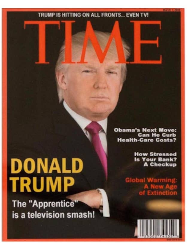 This Fake Time Magazine Cover Was Found Hanging Inside Trump's Golf Resorts