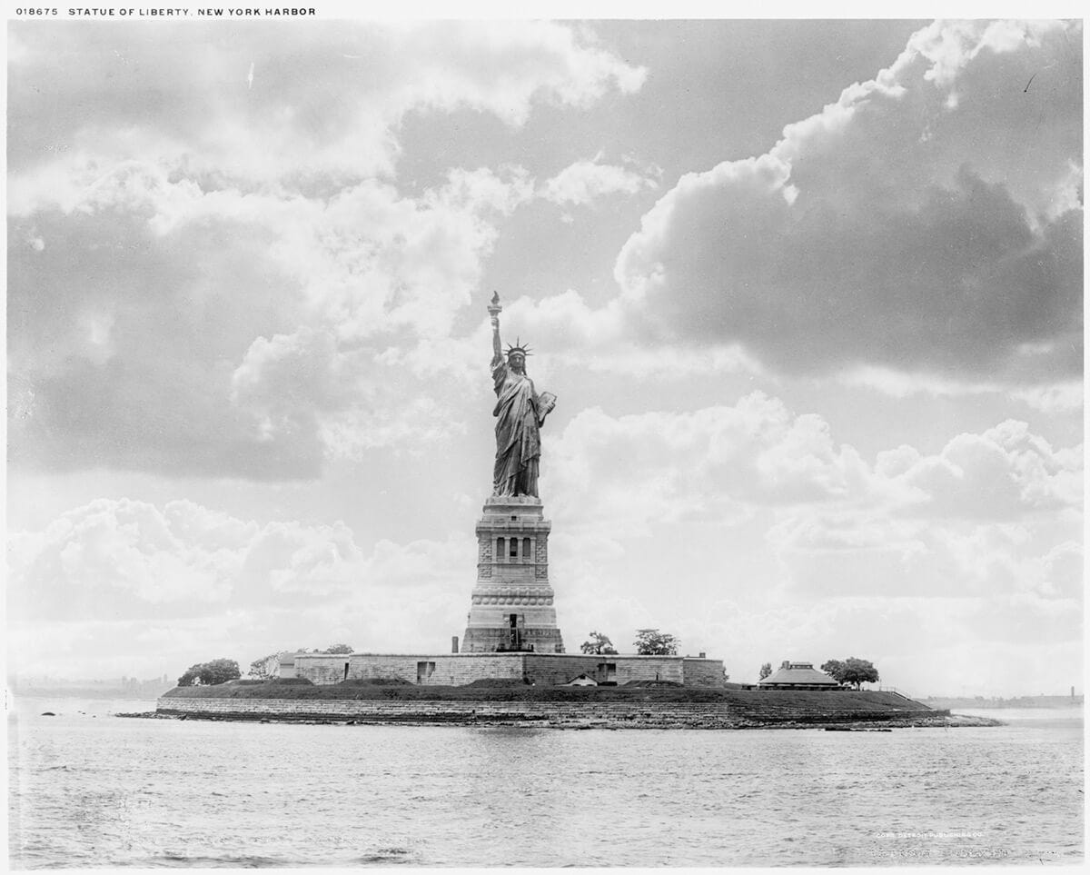 Statue Of Liberty - New York Harbor, 1905