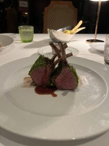 lamb dinner