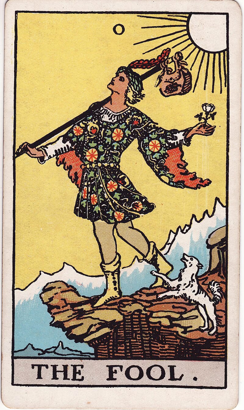 Fool, Rider Waite Smith Tarot