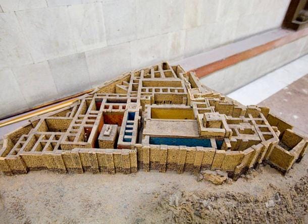 A model of the Erebuni Fortress