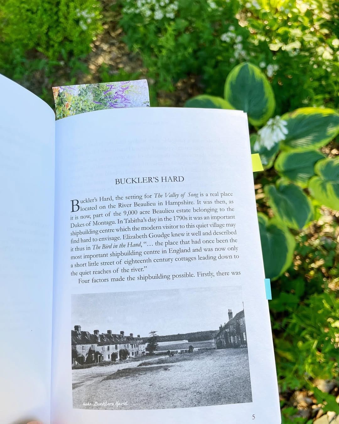 Introductory material in the GGBP edition about Buckler’s Hard.