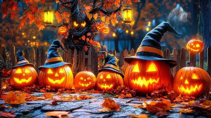 Best Halloween Music 2024 🎃 Relaxing Halloween Music 👻 Spooky Autumn  Halloween Background Music 2024