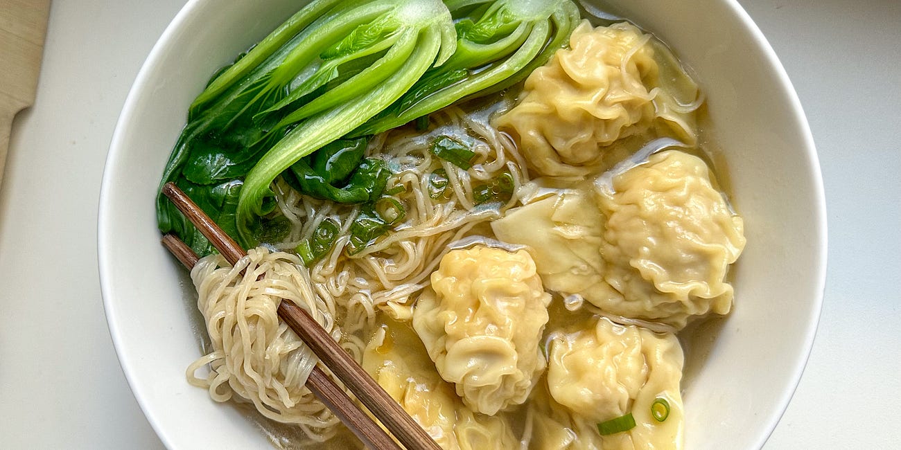 Cantonese Wonton Noodle Soup