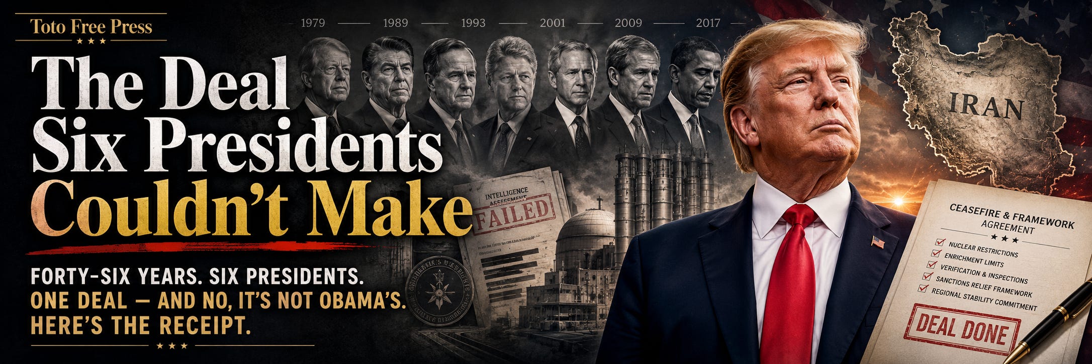 The Deal Six Presidents Couldn't Make