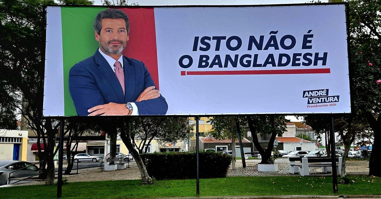 UPDATE: Citizenship crackdown approved in parliament // 'This isn't  Bangladesh': Chega billboards spark complaints