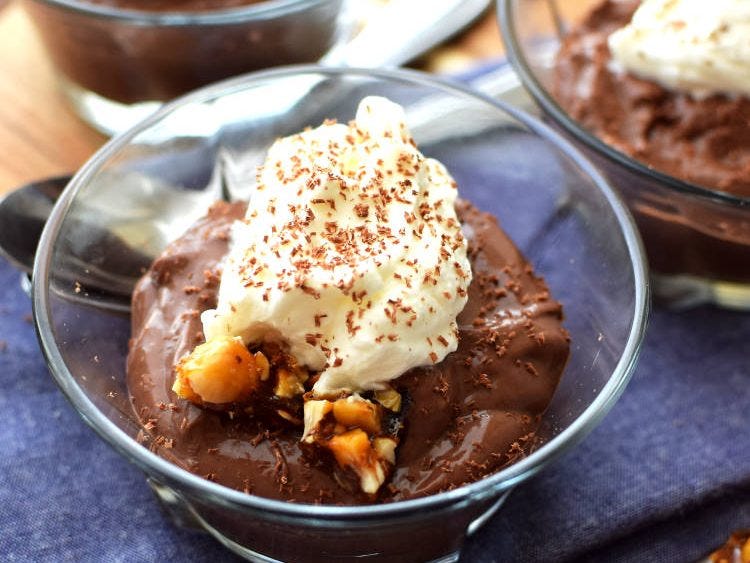 Pudín de chocolate