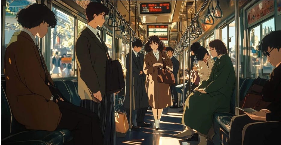 電車の中で聞こえた「がんばりの音」