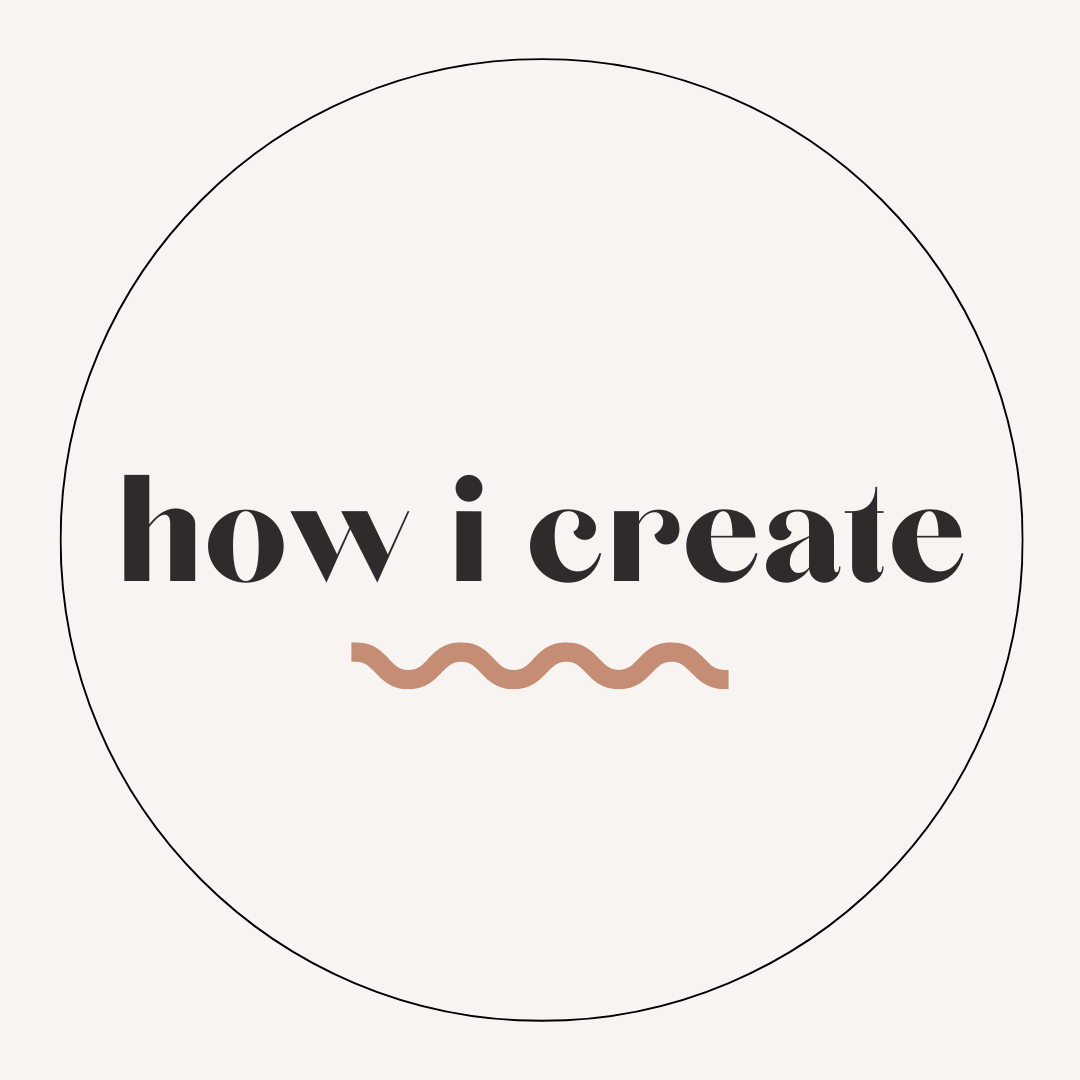 How I Create logo