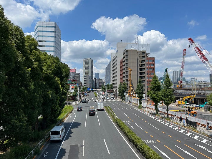 Photos of the Shinagawa area of Tokyo