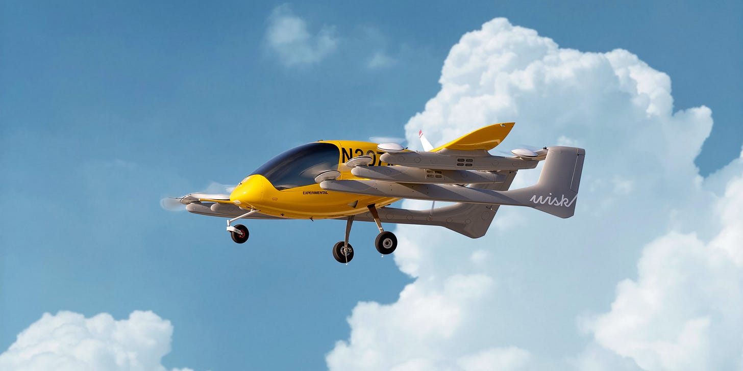 Wisk Aero Secures $450 Million from The Boeing Company to Advance Certified  Autonomous Electric Flight | Wisk