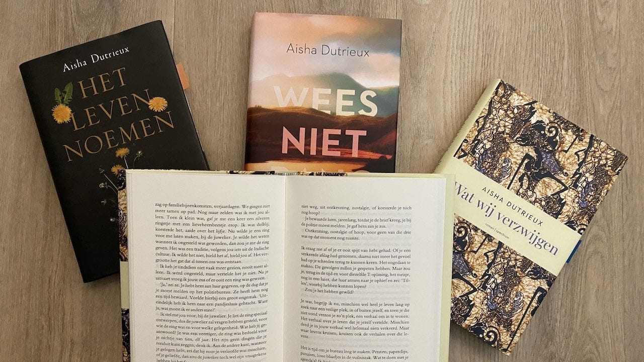 Ongeveer 50.000 woorden hebben de romans van Aisha Dutrieux
