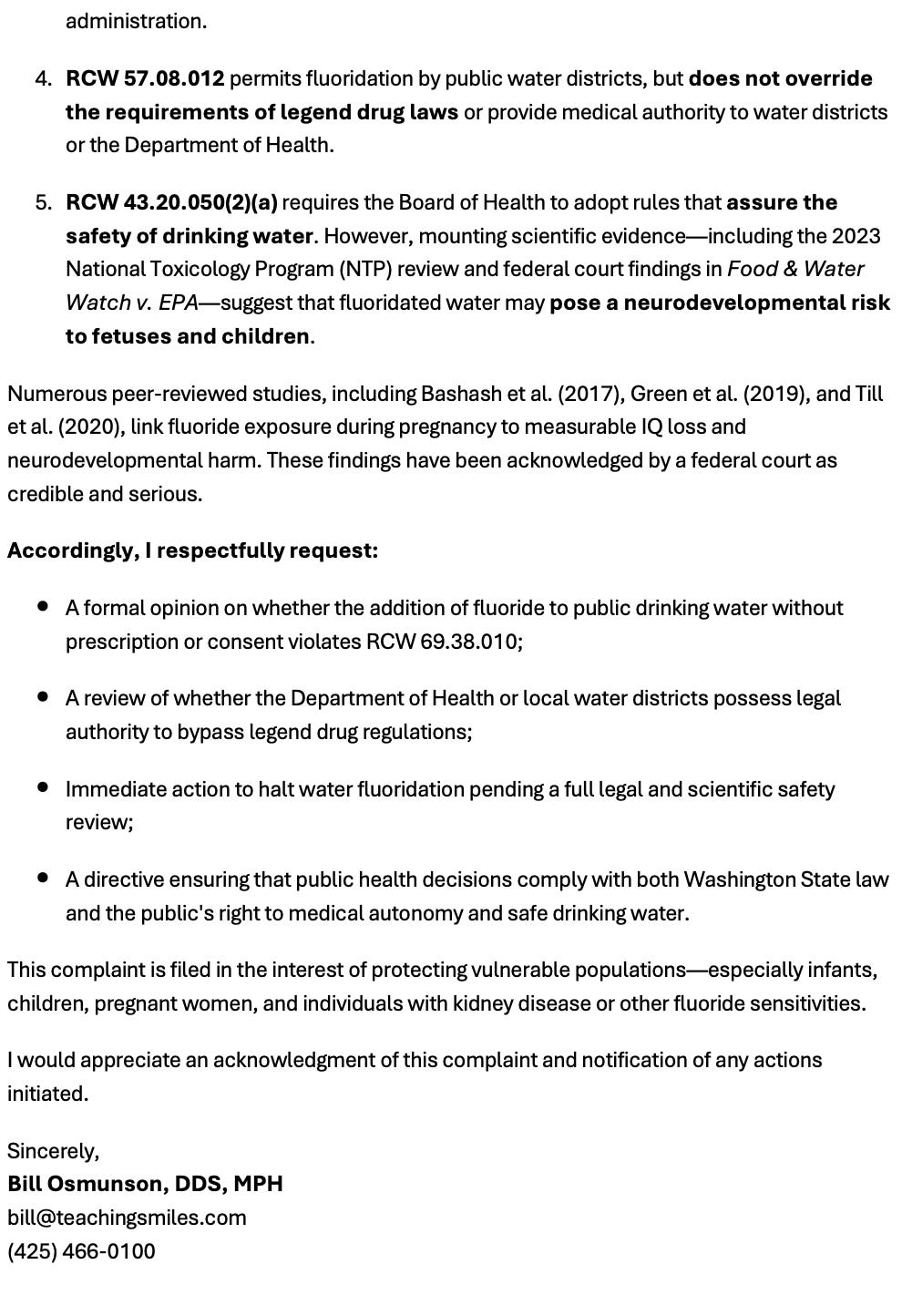 Osmunson Complaint page 2
