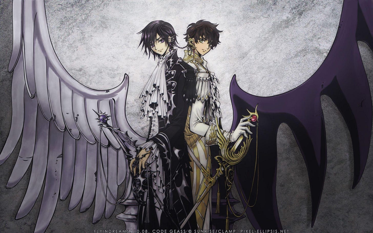 Can anyone explain the meaning of this official art? : r/CodeGeass