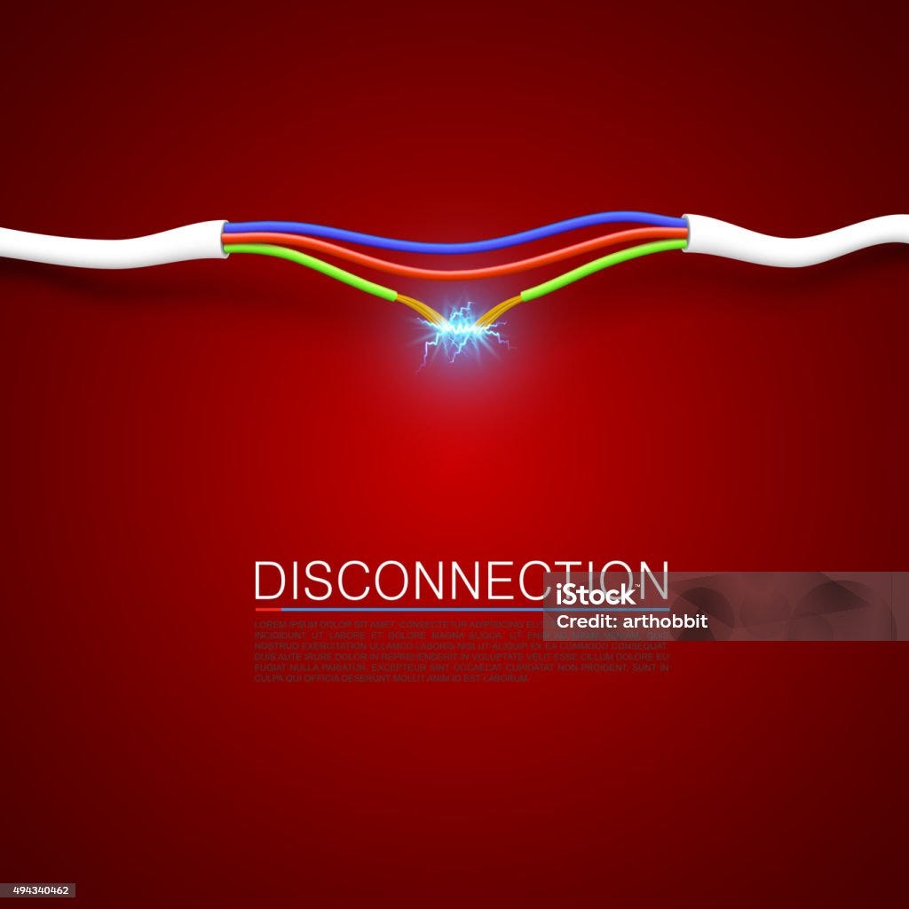 Cable Break Disconnect Stock Illustration - Download Image Now - 2015 ... Cable Break Disconnect Stock Illustration - Download Image Now - 2015 ...