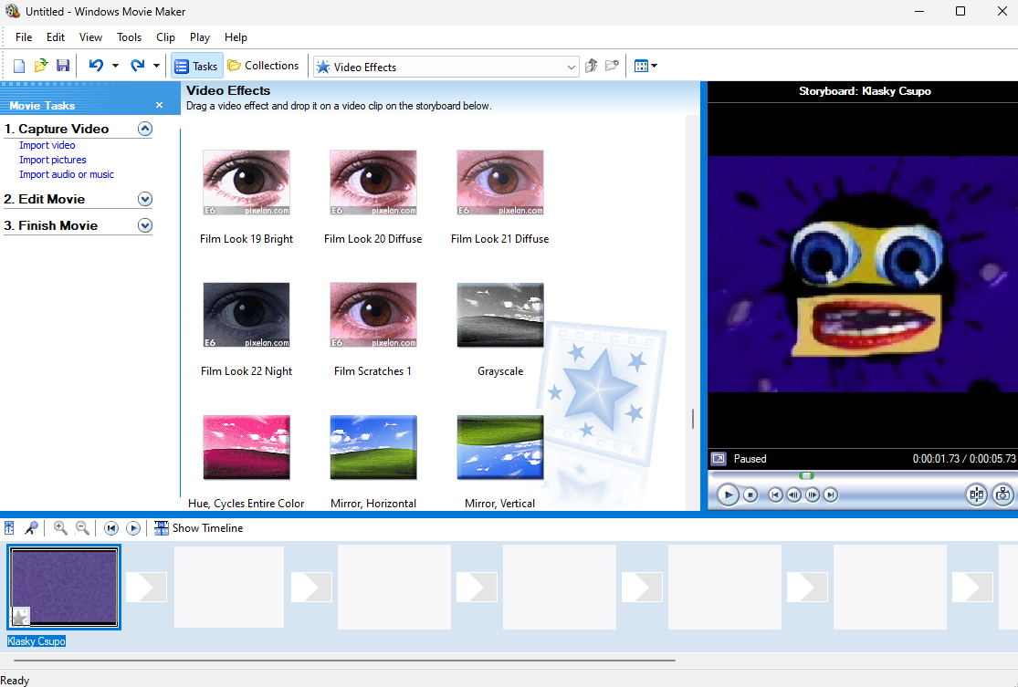 Windows Movie Maker 2.6 + SpiceFX : Microsoft : Free Download, Borrow, and  Streaming : Internet Archive