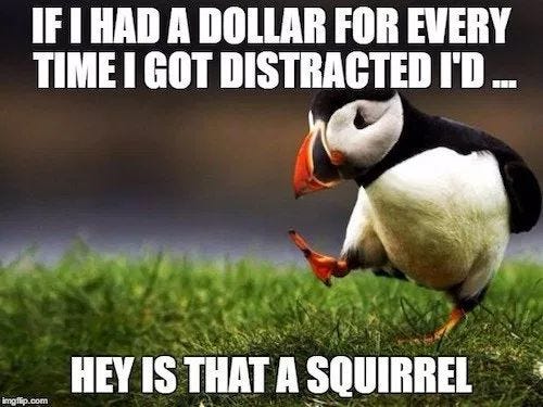 Distraction Happens : Second Language Strategies