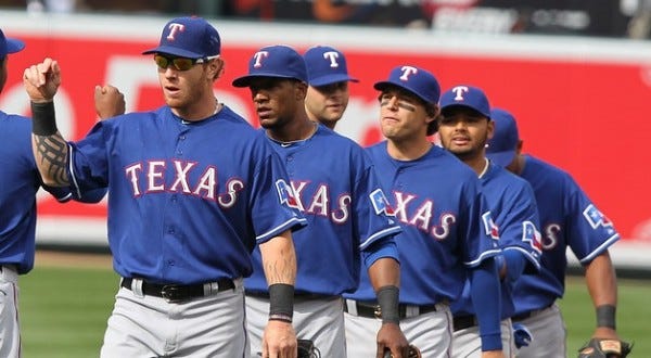 texas rangers team winner american league mlb 2015