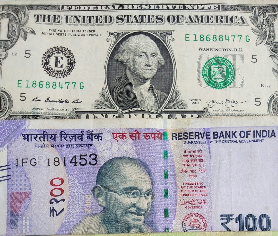 20 banknote on brown wooden table