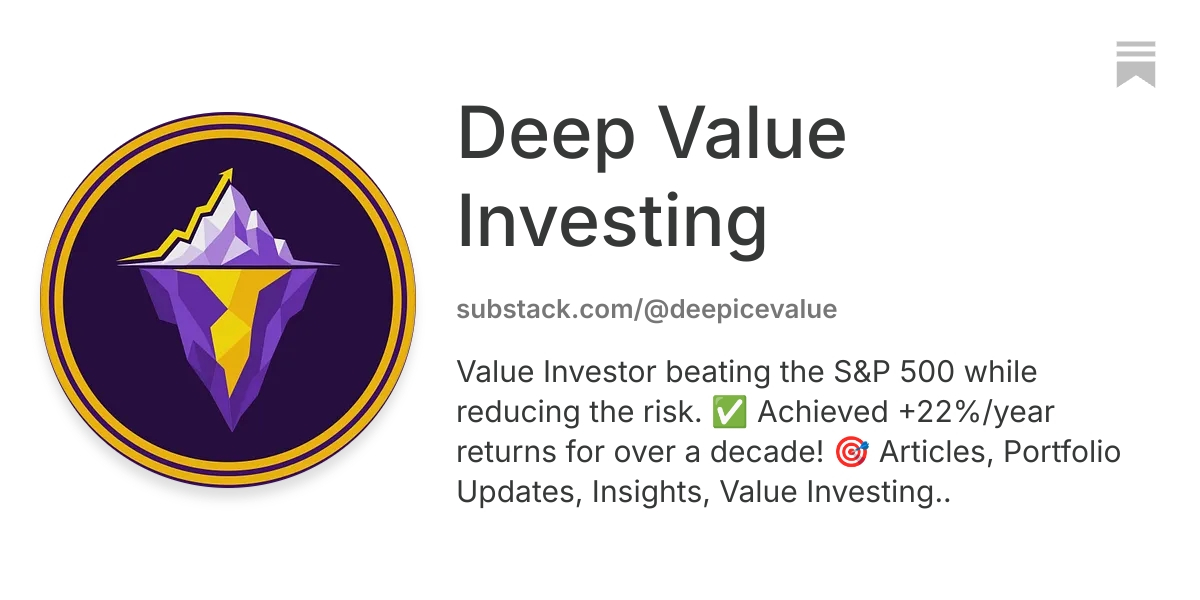 Deep Value Investing | Substack