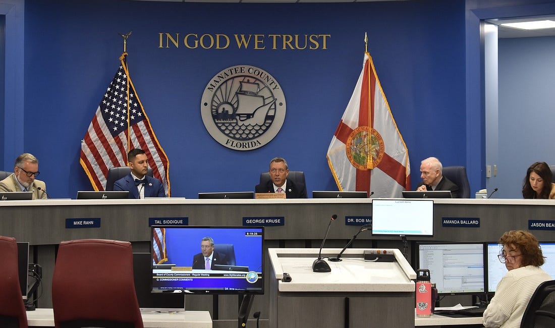 Manatee County Commission to Address Budget Amendments, Infrastructure Projects and Community Recognitions at March 24 Meeting