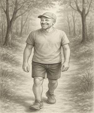 A person walking in a forest

AI-generated content may be incorrect.