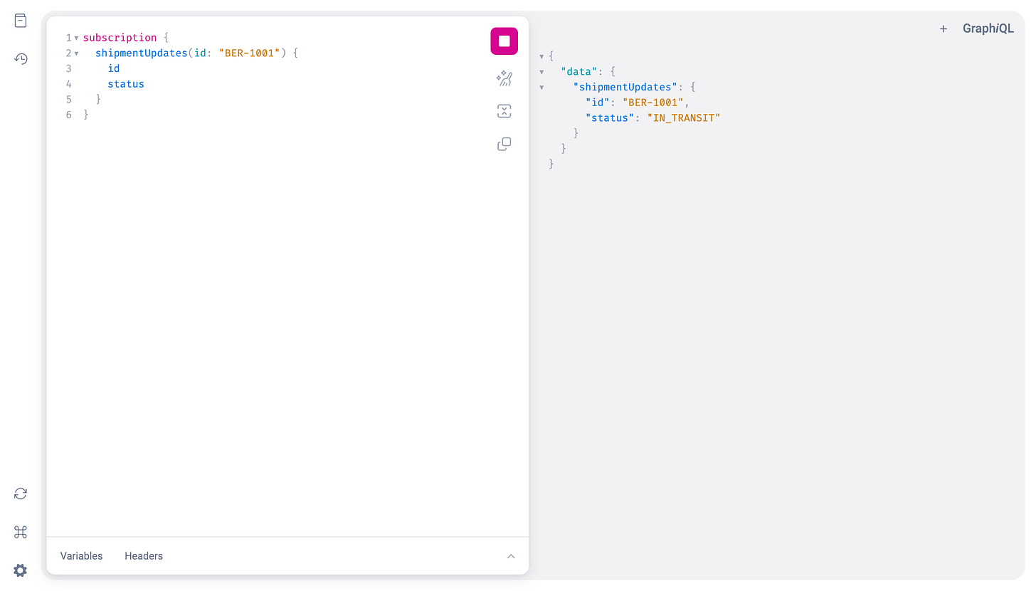 GraphiQL Screenshot