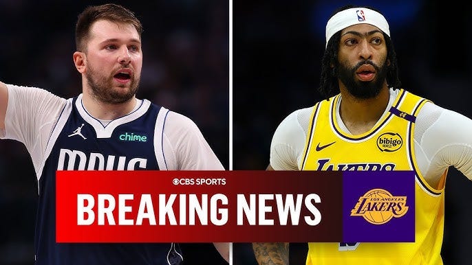 Lakers acquire Luka Doncic in BLOCKBUSTER trade for Anthony Davis | Instant  Reaction