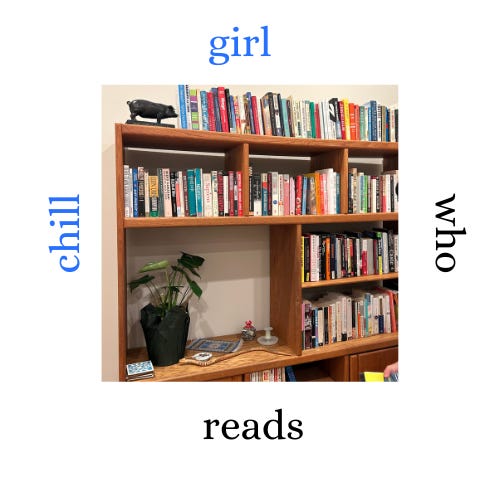 Chill Girl Who Reads
