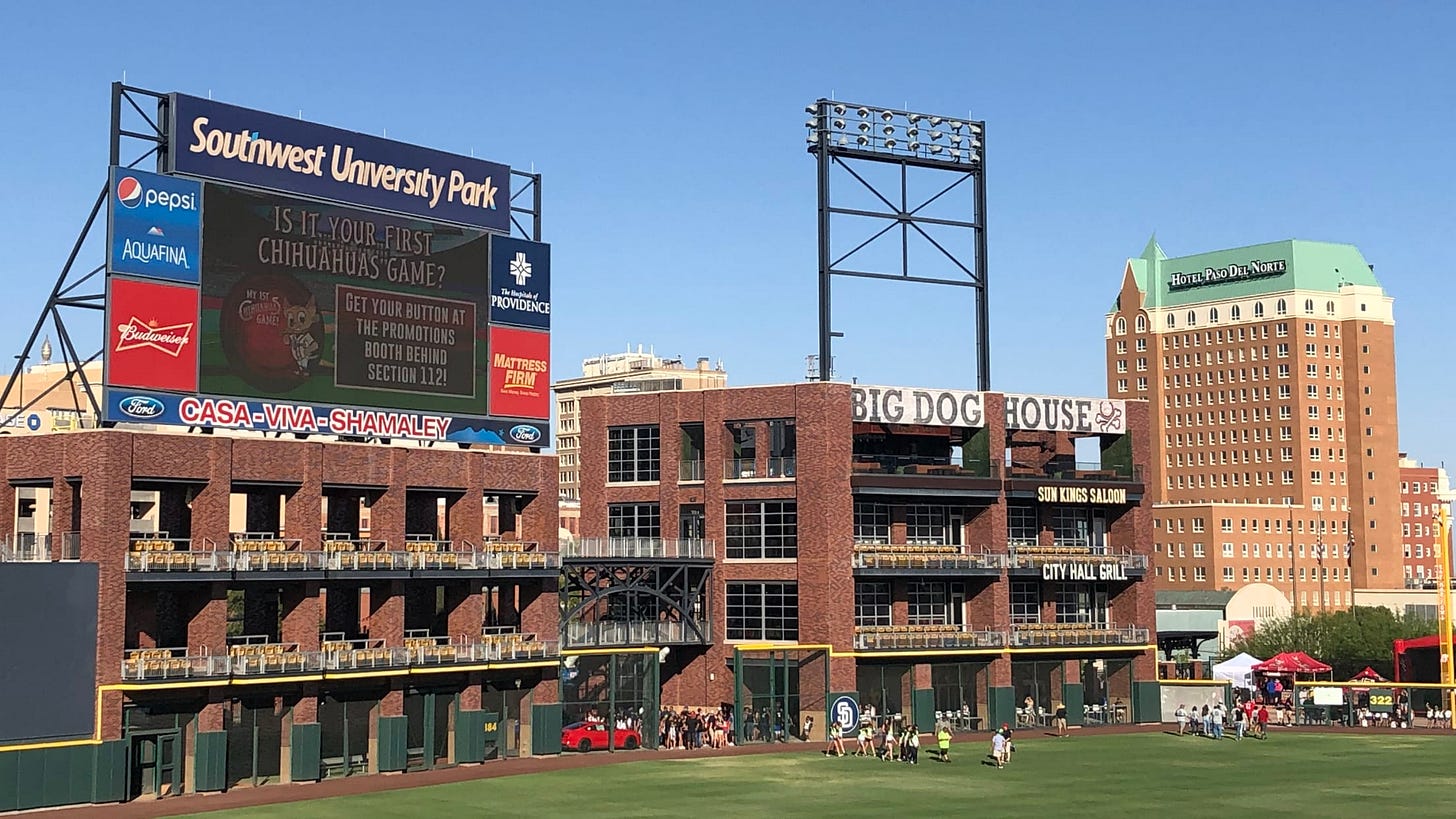 Visit Southwest University Park home of the El Paso Chihuahuas | MLB.com