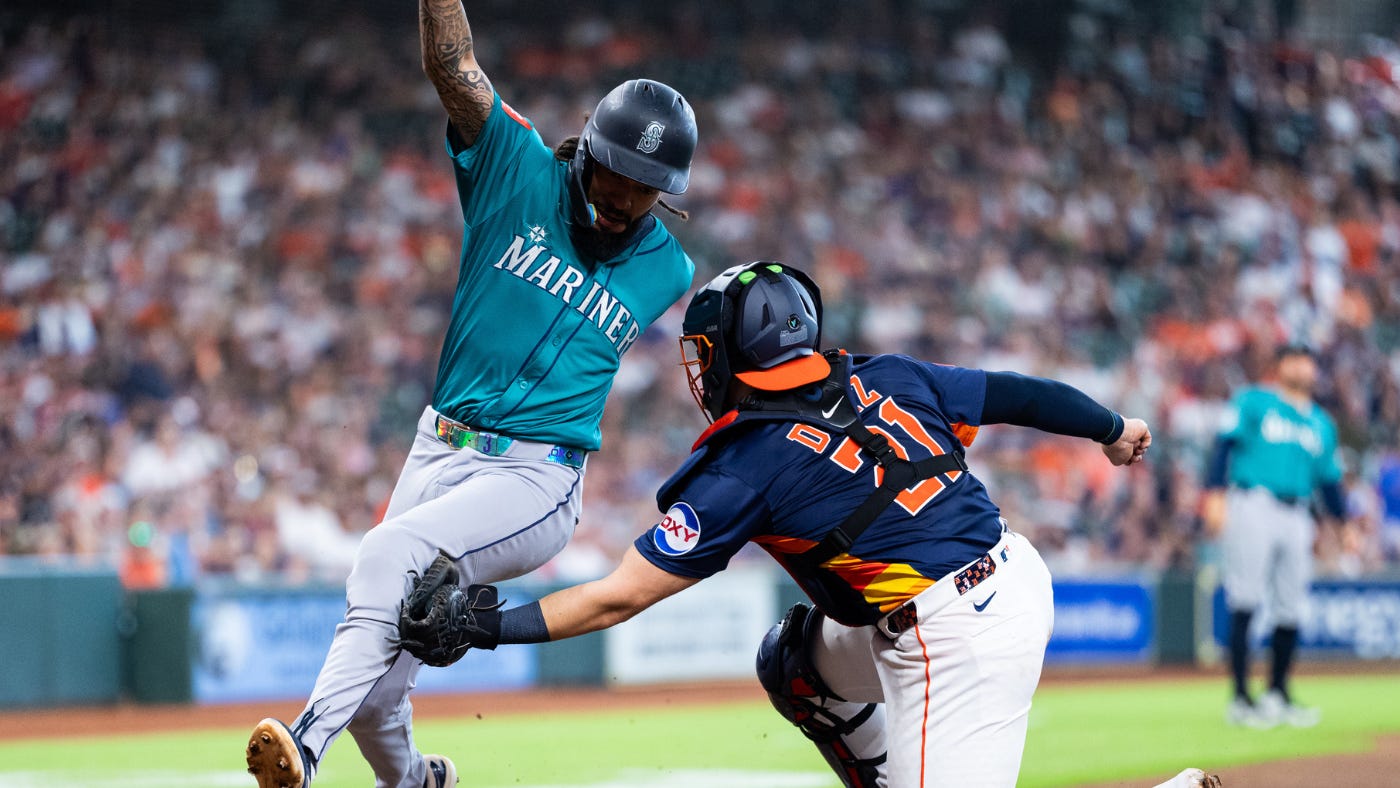 Astros vs. Mariners: What to know about crucial series with AL West lead,  tiebreaker on the line - CBSSports.com