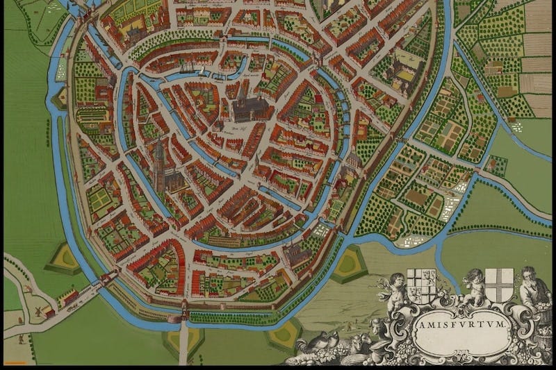 Supertof! Hier scoor je een ingekleurde 17e-eeuwse stadskaart van Amersfoort | Genieten van Amersfoort | indebuurt.nl Supertof! Hier scoor je een ingekleurde 17e-eeuwse stadskaart van Amersfoort | Genieten van Amersfoort | indebuurt.nl