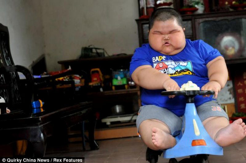 The Fattest Boy Lu Hao - XciteFun.net