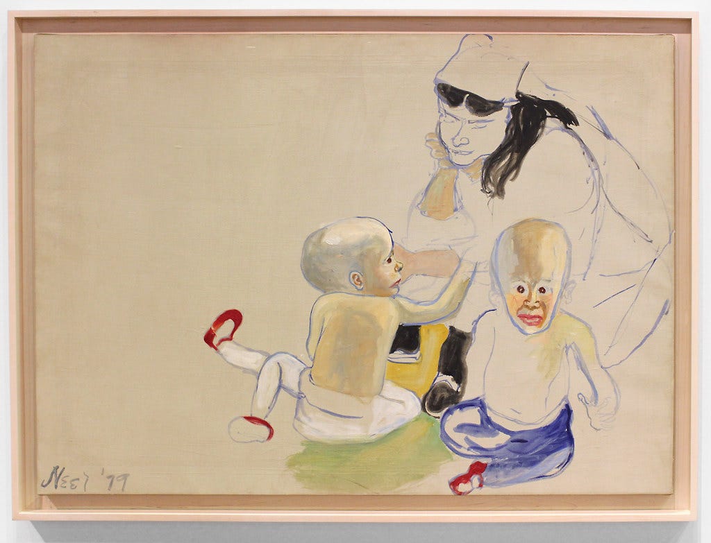 アートポスター/The Vegh Twins/アリスニール/Alice Neel Alice Neel: The De Vegh Twins, 1975 | David Zwirner