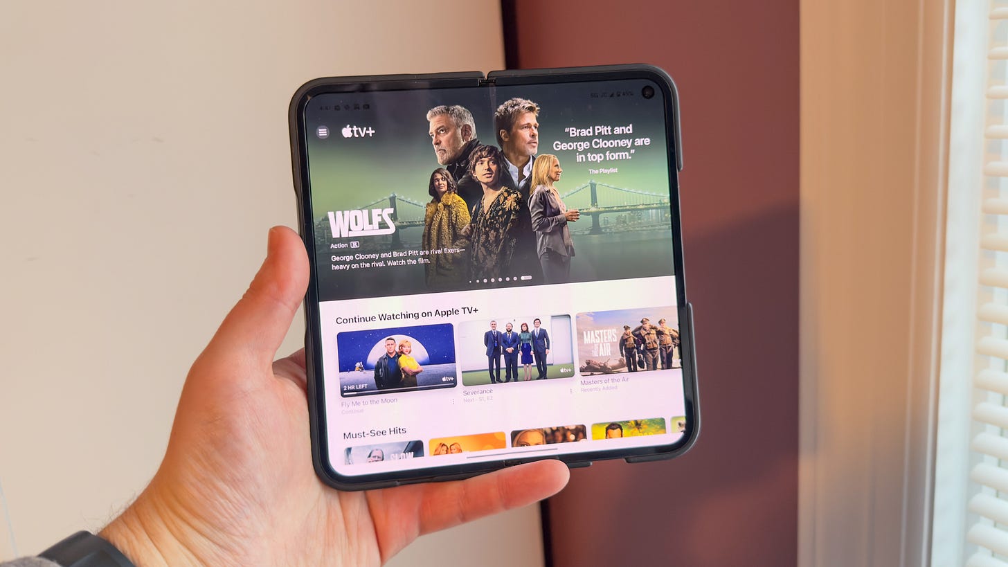 Apple TV Android app Pixel 9 Pro Fold Apple TV Android app Pixel 9 Pro Fold