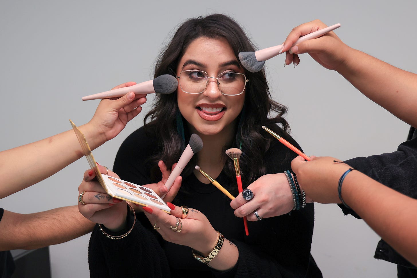 Sofia Mera, 30, has been working as a freelance cosmetologist since she was 14 years old and is the mother of a 5-year-old daughter, Shiloh Mia. When she was 19, Mera was diagnosed with thyroid cancer and after going to the doctor it was discovered she had an abdominal cyst the size of a bowling ball. Despite all the physical ailments she has been dealing with for the past decade, Mera continues to work toward her career goals centered around cosmetology and psychology while raising her daughter. (Eddy Cermeno | Warrior Life)