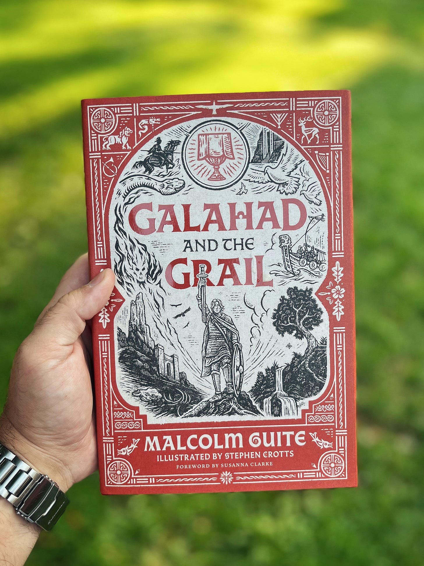 Malcolm Guite Galahad and the Grail Cover