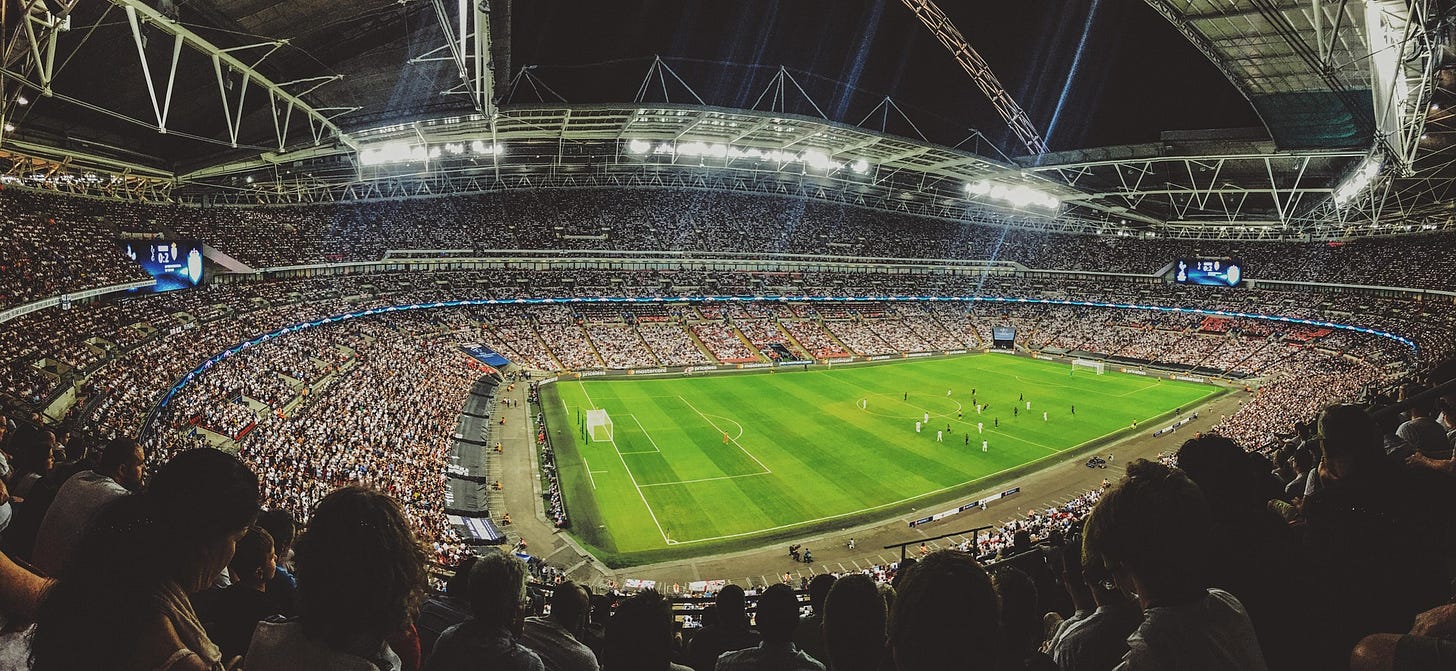 FIFA World Cup stadium illustrating the tournament’s broadcasting, sponsorship and ticketing business FIFA World Cup stadium illustrating the tournament’s broadcasting, sponsorship and ticketing business